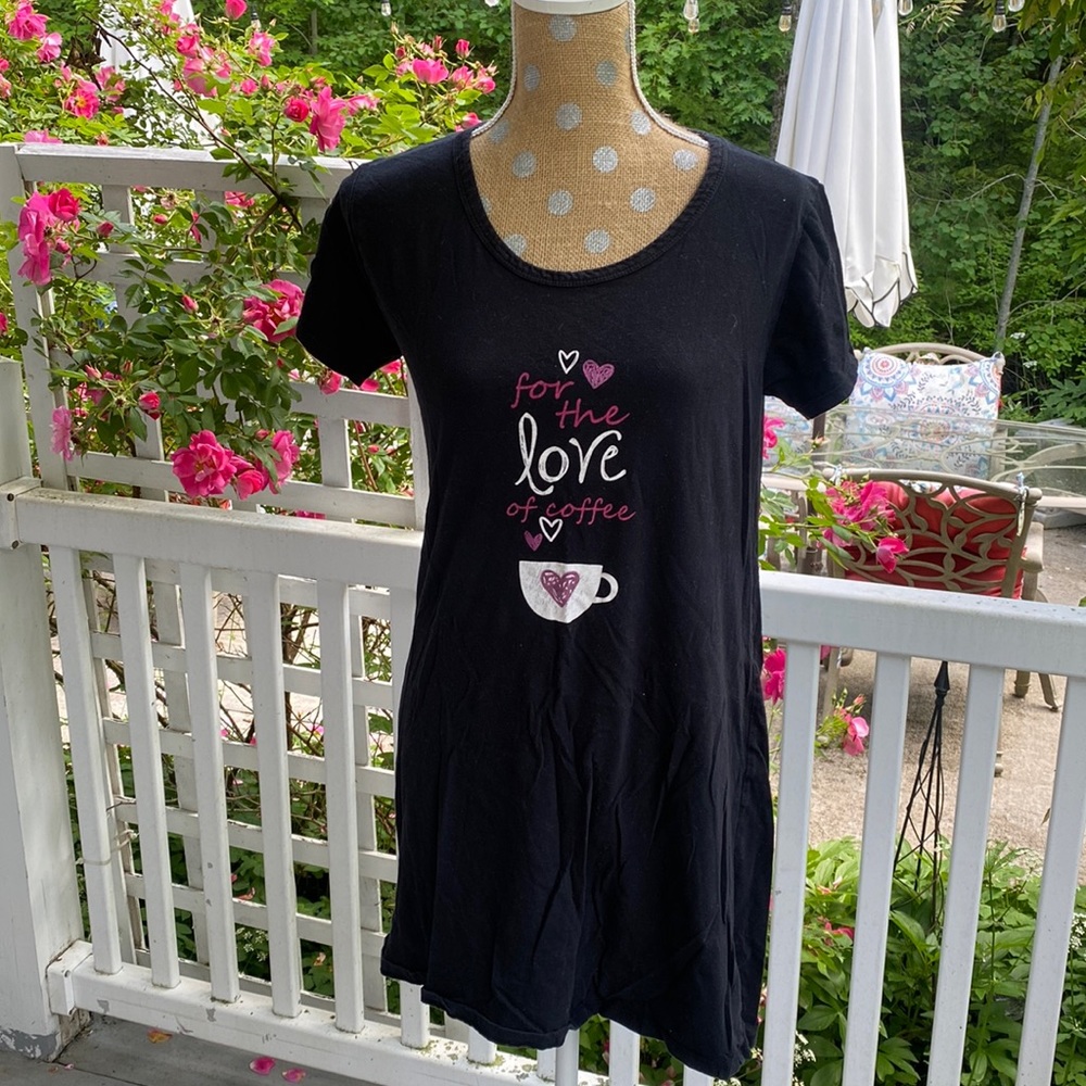 For the Love of Coffee Sleep Dress